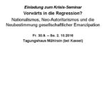 Krisis-Seminar 2016