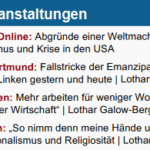 Krisis Slider Termine November 2025