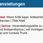 Krisis Slider Termine Oktober 2025