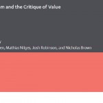 Marxism and te Critique of Value
