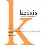 Vorlage Titelbild Krisis 4-2013